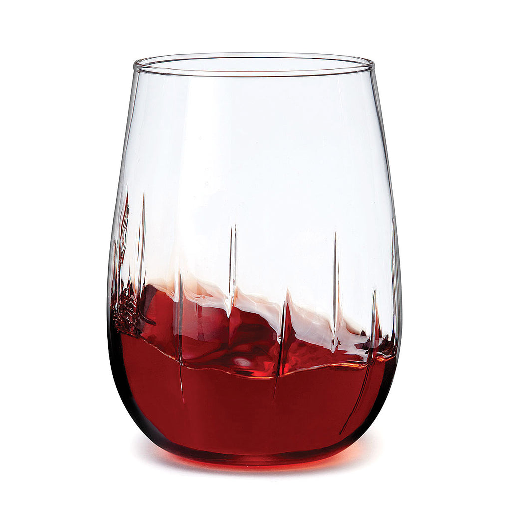 Stemless Aerating Wine Glasses - Set of 4
